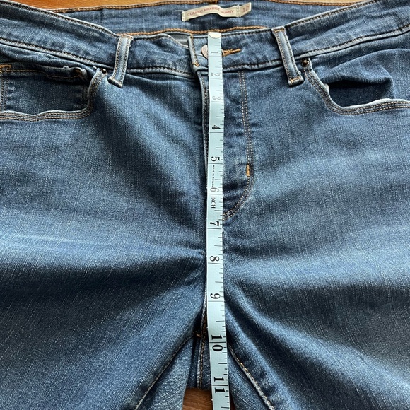 Levi’s women’s classic midrise skinny size 12 W31 L 30 - Picture 6 of 7